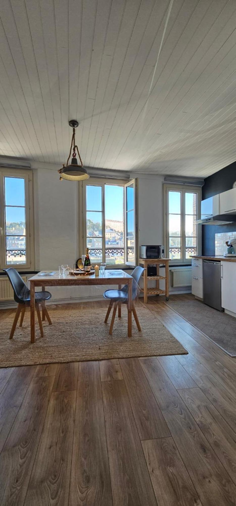 L'Atelier- Duplex Vue Magnifique Sur Le Port- Apartment Saint-Valery-en-Caux Ngoại thất bức ảnh